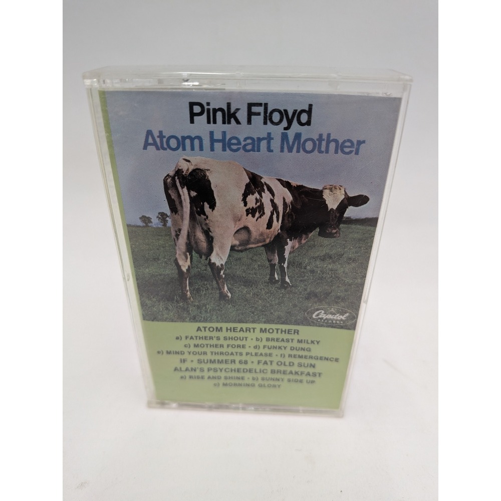 Pink Floyd Atom Heart Mother Cassette Tape Capitol Records C4 46381 Classic Rock